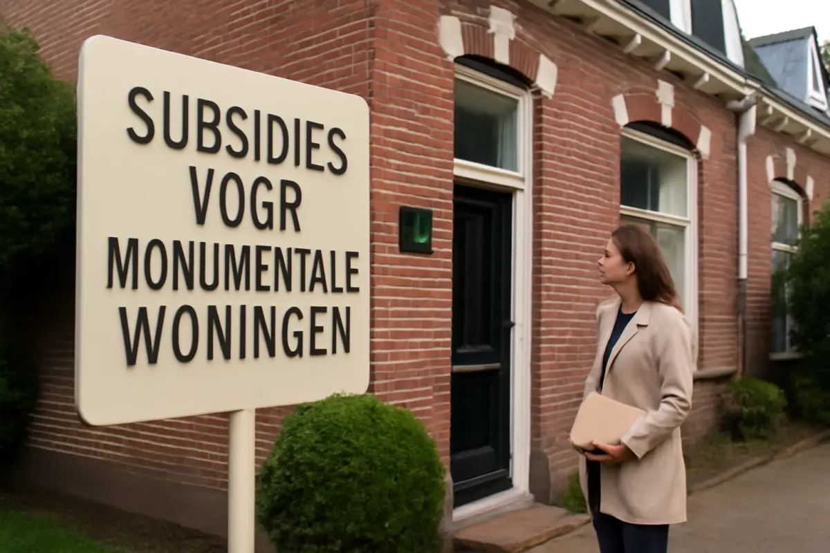 Subsidies voor monumentale woningen