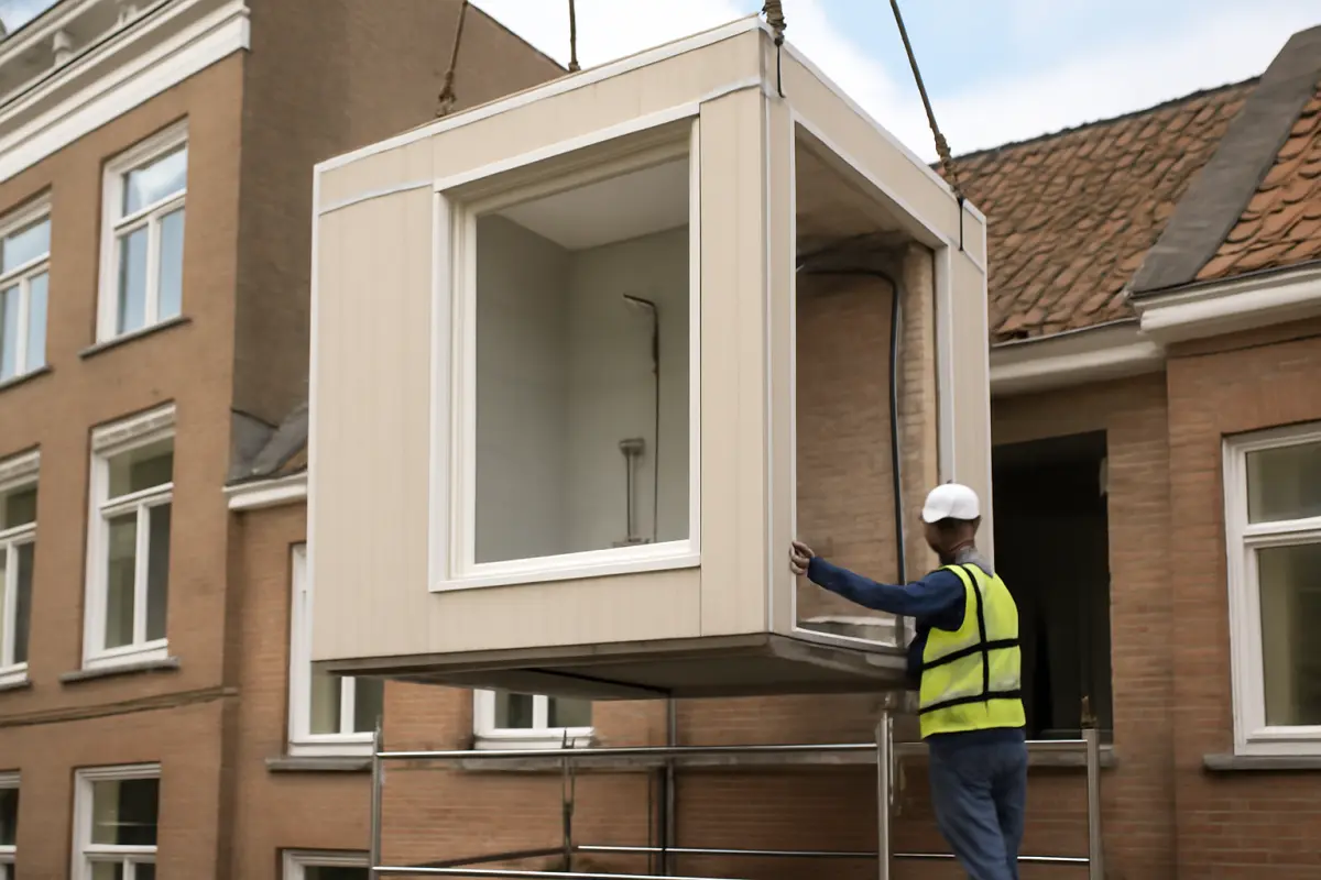 Modulaire prefab-renovatie: de stilste revolutie
