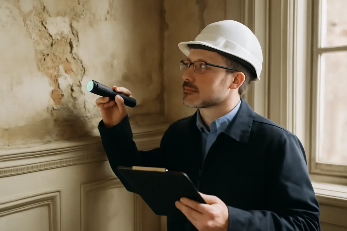 Stap 1: Begin met een professionele inspectie