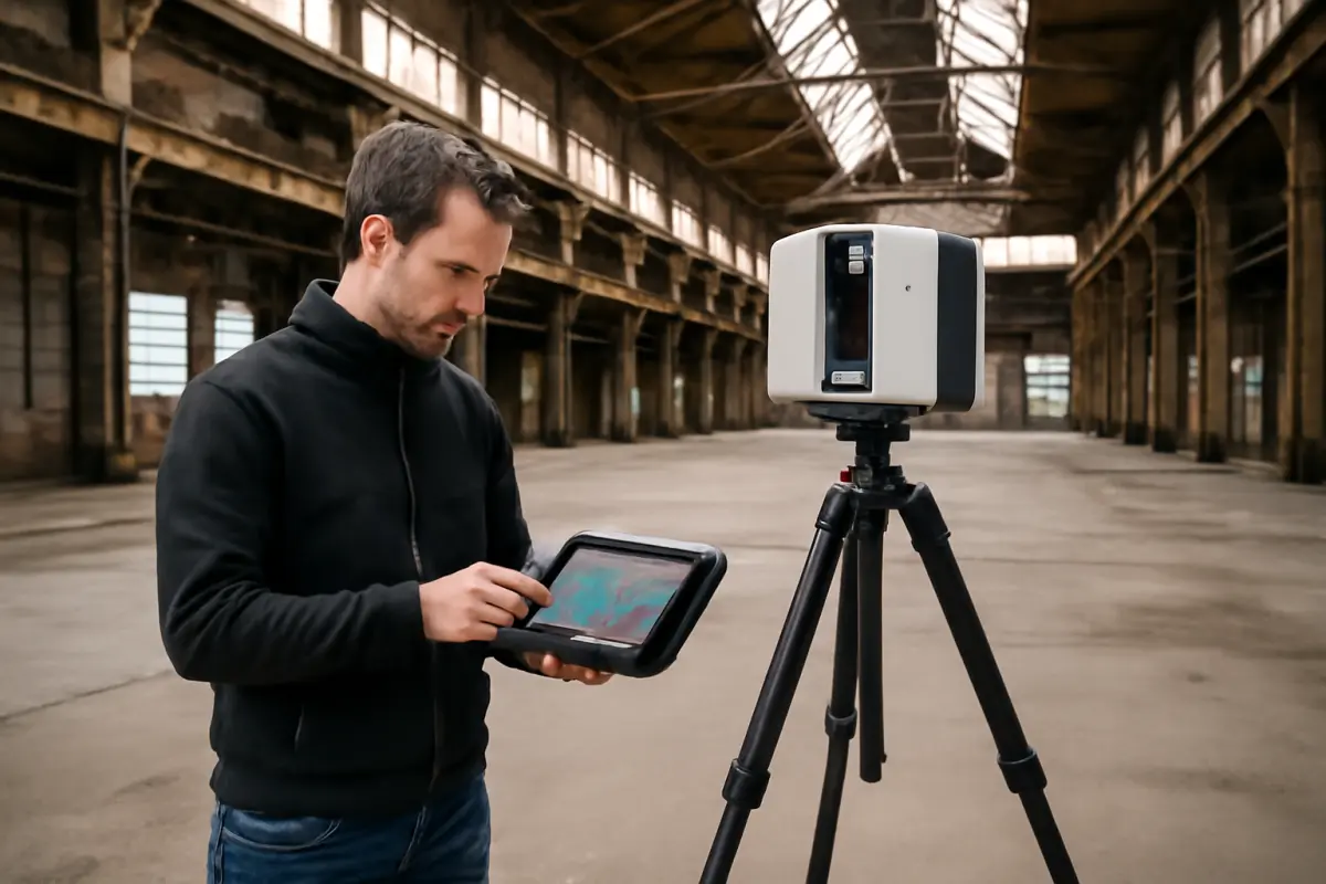 3D-laserscannen en digitale tweeling: fundament van modern ontwerp