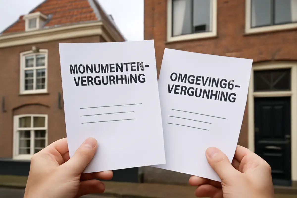 Monumentenvergunning Leiden: vereisten & procedure