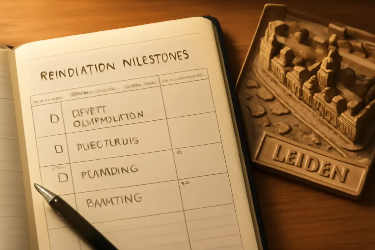 renovatie checklist binnenstad Leiden