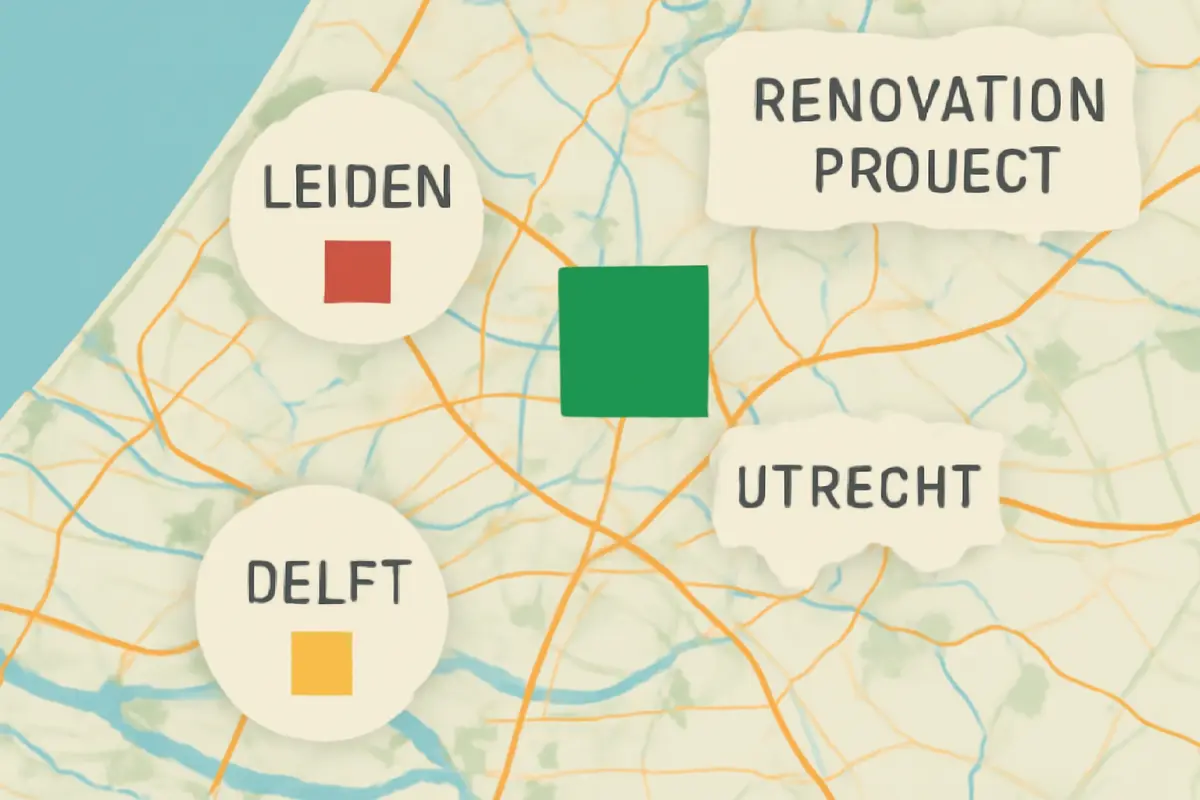 renovatieprojecten vergelijking Leiden